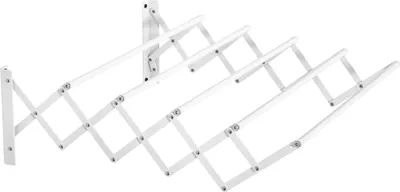 Produktbild von HOMCOM Wandtrockner Wäscheständer Wandmontage ausziehbar Wäschetrockner Metall