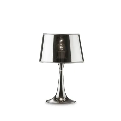Produktbild von Desk-Modern Office Lamp London Metall Chrom 1 Licht E27 Klein