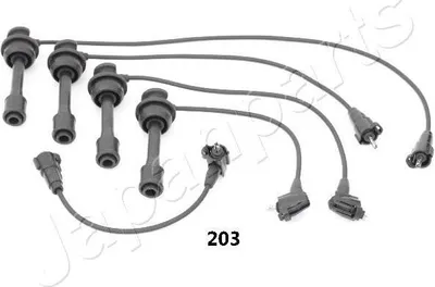 Produktbild von JAPANPARTS IC-203 Zündkabelsatz Zündleitungssatz für TOYOTA RAV 4 I (SXA1) CARINA E Stufenheck (T19) CARINA E (T19) RAV 4   (SXA1)