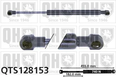 Obrázek produktu pro Válec QTS128153 Zadní dveře