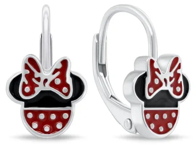 Produktbild von Minnie Mouse Silber Ohrringe EA1136W