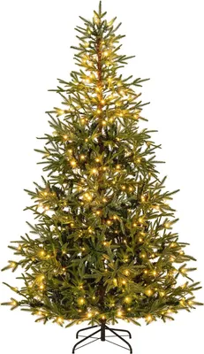 Obrázek produktu pro Umělý vánoční stromek 210 cm, 250 vícebarevných LED diod