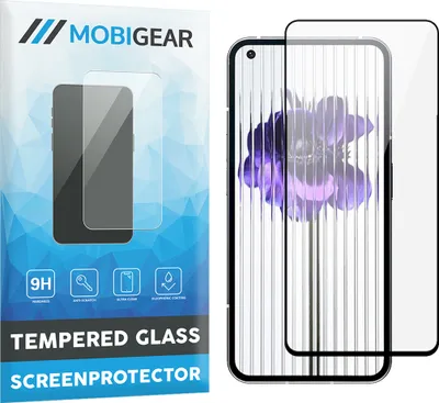 Produktbild von Mobigear Premium  Nothing Phone (1) Panzerglas Gehärtetes Glas Displayschutz - Hüllenfreundlich - Schwarz