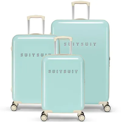 Immagine prodotto di Set di valigie da viaggio SUITSUIT® Fabulous Fifties, colore verde menta brillante