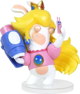 Immagine prodotto di Mario & Rabbids Kingdom Battle Figur Rabbid Peach (8 cm)