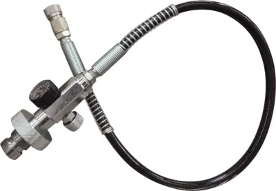 Zdjęcie produktu dla NOWOŚĆ Zestaw do ładowania stacji paintballowej 300bar 4500psi Din Adapter węża do napełniania powietrzem