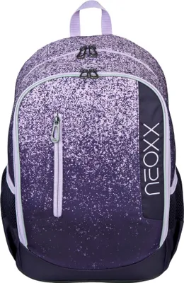 Immagine prodotto di neoxx zaino della scuola con scomparto per laptop Flow School Backpack Glitterally Perfect porpora