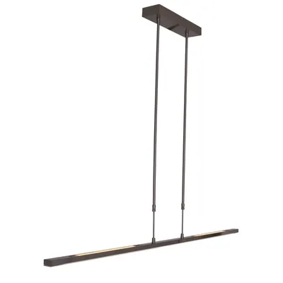 Produktbild von Steinhauer Pendelleuchte Zelena LED 3-flammig Silber Matt 122x8cm
