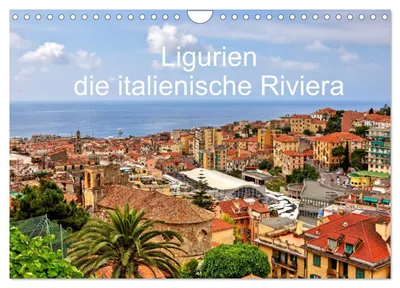 Produktbild von Ligurien - die italienische Riviera (Wandkalender 2027 DIN A4 quer), CALVENDO Monatskalender