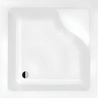 Produktbild von Brausewanne Dusche Duschtasse Ablaufgarnitur Ablauf Duschwanne Acrylwanne  Flach