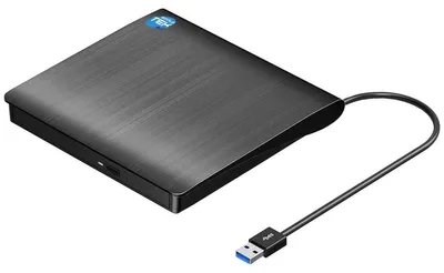 Obrázok produktu pre Externá USB optická mechanika: DVD-RW, CD-RW, DVD-ROM, CD-RW, prenosná