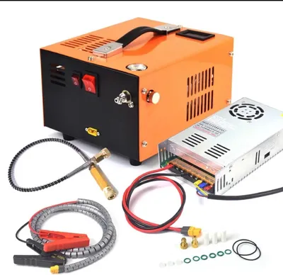 Produktbild von PCP Luftkompressor - Hochdruckkompressor - 4500 PSI - Auto-Stopp - Ölfrei - Tragbar - 220V EU-Stecker - Für Luftgewehr
