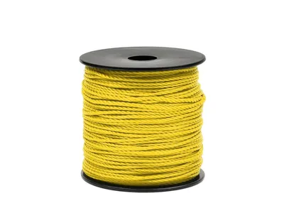 Produktbild von Maurerschnur 1,7 mm 1 Stück Gelb 100 m Pflasterschnur Richtschnur Bauschnur Verlegeschnur Nylon Bau Schnur