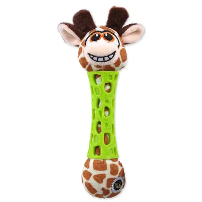 Immagine prodotto di Giocattolo BeFUN TPR + cucciolo di giraffa in peluche 17 cm 1 pz