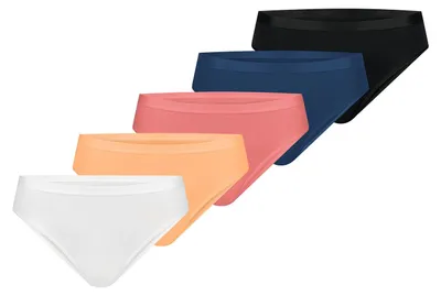 Produktbild von NUR DIE Damen Slip Mini 5-Pack mixset1 - Größe 44-46