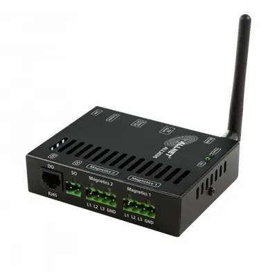 Produktbild von ALLNET ALL3696, Schwarz, 2400 MHz, HTTP/HTTPS, TCP/IP, SNTP, SMTP, SSH, CE, RoHS, 100 - 240 V, 50 - 60 Hz