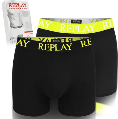 Immagine prodotto di Replay 2-pack - Boxer in cotone da uomo, pantaloni da uomo