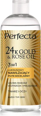 Immagine prodotto di Acqua micellare Perfecta con oro 24K e olio di rosa, 400 ml