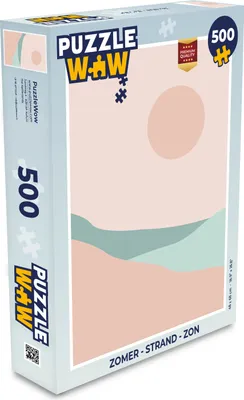 Obrázok produktu pre MuchoWow® Puzzle 500 ks Leto - Pláž - Slnko