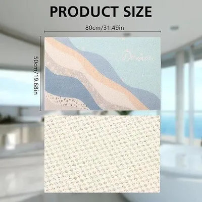 Produktbild von Famanu Duschmatte Antirutschmatte - Badezimmeraccessoire 50 x 80 cm
