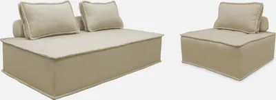 Immagine prodotto di Divano modulare, 3 posti, Beige