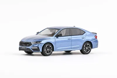 Produktbild von Skoda Octavia IV RS (2020) - Blauwasser Metallic ABREX 1:43