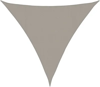 Produktbild von vidaXL Sonnensegel 160 g/m² Dreieckig Hellgrau 4x4x4 m HDPE