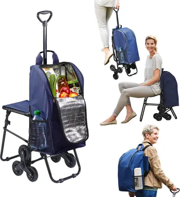 Produktbild von Leichtgewichts-Stoel mit integriertem Sitz - robust und praktisch - Einzelstück