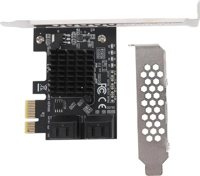 Obrázek produktu pro Rozšiřující karta PCIE Serial ATA 3.0 88SE9215 čip 4 porty 6 Gbit/s adaptér konverze pevného disku