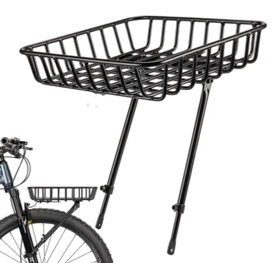 Immagine prodotto di Cestino per bicicletta in alluminio, resistente alle intemperie, ideale per l'uso in città