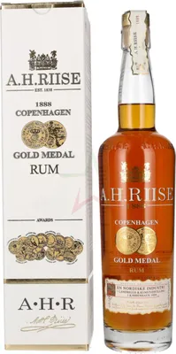 Produktbild von A.H. Riise 1888 Copenhagen Gold Medal Rum 40 %  0,70 Liter