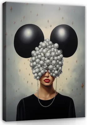 Produktbild von Bilder Abstrakt Frau Modern 120x80 cm XXL Canvas Bild auf Leinwand Leinwandbilder Leinwandbild Wandbilder Wohnzimmer Schlafzimmer