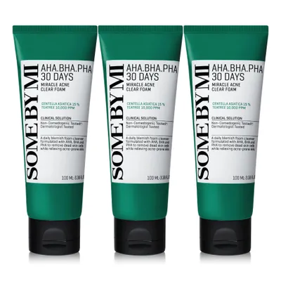 Immagine prodotto di SOMEBYMI Detergente viso per acne, peeling schiumogeno, schiuma purificante per l'acne