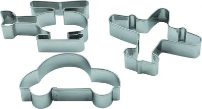 Produktbild von Modellautosnijder 3-teilig für Partys