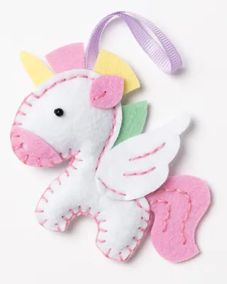 Produktbild von folia Nähset Mini Filzinies Filzfiguren Bastelset 5 cm bis 10 cm Kinder DIY