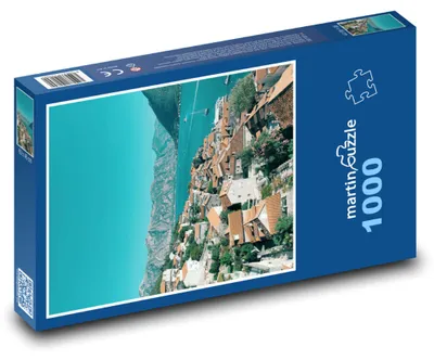 Zdjęcie produktu dla Puzzle 1000 Czarnogóra - Wieś Perast - martinpuzzle