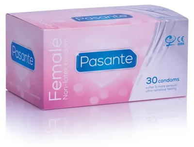 Obrázok produktu pre Kondómy pre ženy, bez obsahu latexu, 30 kusov