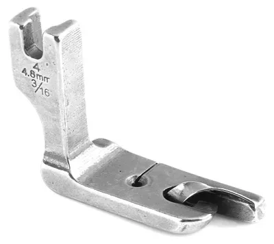 Rollsaum-Nähfuß 4,8 mm für Industrie-Einnadel-Nähmaschine