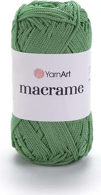 Produktbild von YarnArt Makrame Polyester Garn 1,5mm - Flexibel für Makramee, Häkeln & Strickprojekte