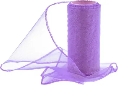 Image de Organza 12 cm/10y violet clair