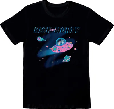 Produktbild von Rick And Morty - T-Shirt für Herren/Damen Uni HE363 (M) (Schwarz)