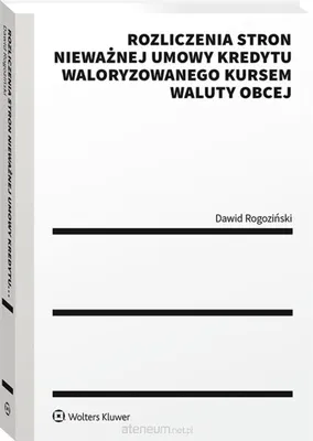 Produktbild von Rozliczenia stron nieważnej umowy kredytu..