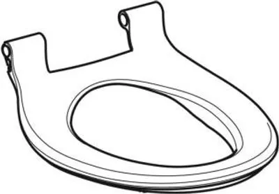 Produktbild von Geberit 242179111 WC-Sitzring weiß-alpin