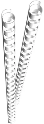 Immagine prodotto di GENIE Spiralbinderücken 8mm weiß 25 Stk