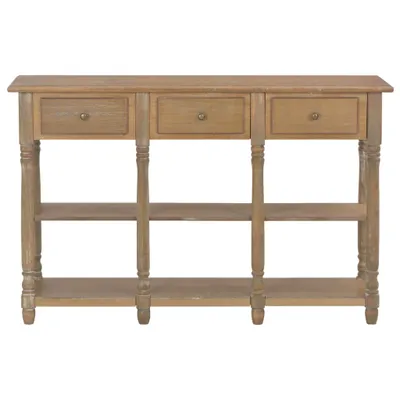Obrázok produktu pre vidaXL Konzolový stôl 110x30x76 cm odvodený výrobok z dreva