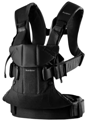 Zdjęcie produktu dla BabyBjorn BabyBjörn Carrier One Woven -kantoreppu, Black