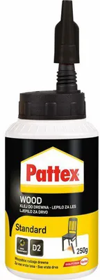 Produktbild von Pattex Standard Universal Holzkleber 250g, 1 Stück