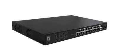 Produktbild von LevelOne FGP-2831 28-Port-Fast Ethernet-PoE-Switch