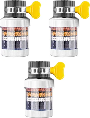 Produktbild von Wasserfilter für Spüle (3er-Pack), Wasserfilter für Wasserhahn, Ersatz-Wasserfilter für Spüle