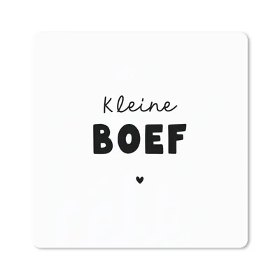 Produktbild von MuchoWow® Mauspad Mousepad Kinder - Zitate - Kleiner Schlingel - Sprichwörter 20x20 cm - Mousepads - Maus Mat - Pad - Mausunterlage - Desk Mat - Bureauartikeln